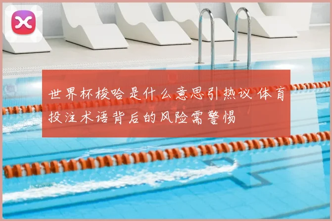 世界杯梭哈是什么意思引热议 体育投注术语背后的风险需警惕